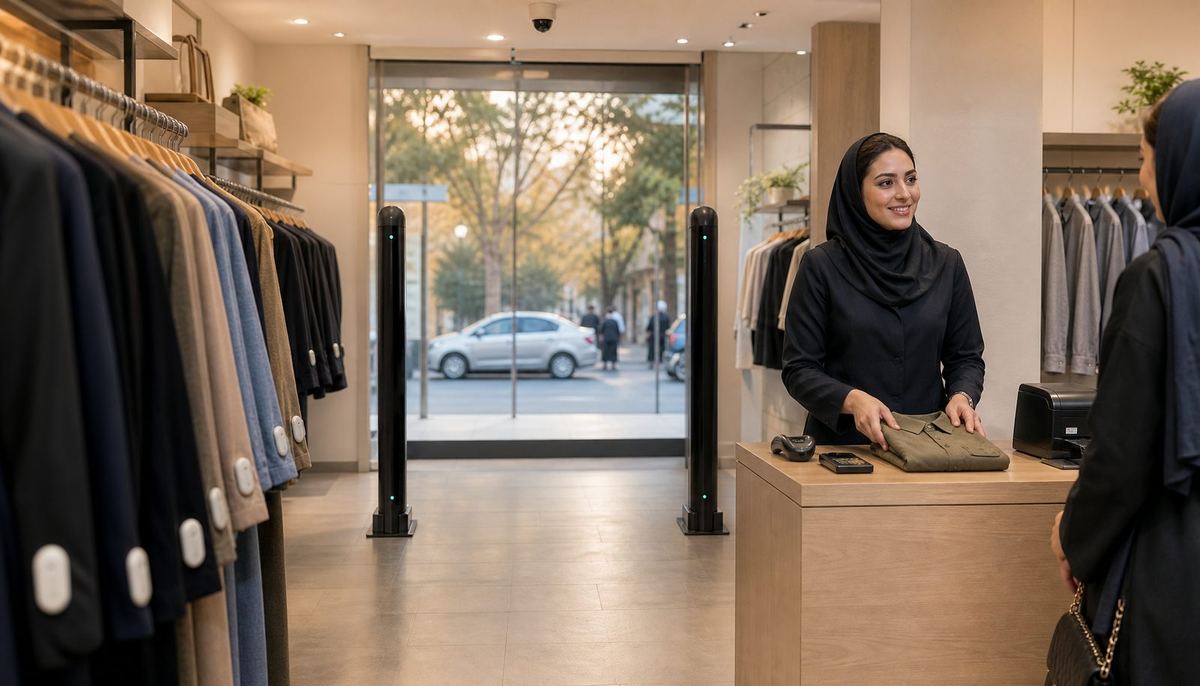 گیت فروشگاهی و روحیه کارکنان: اثر امنیت بر تیم فروش