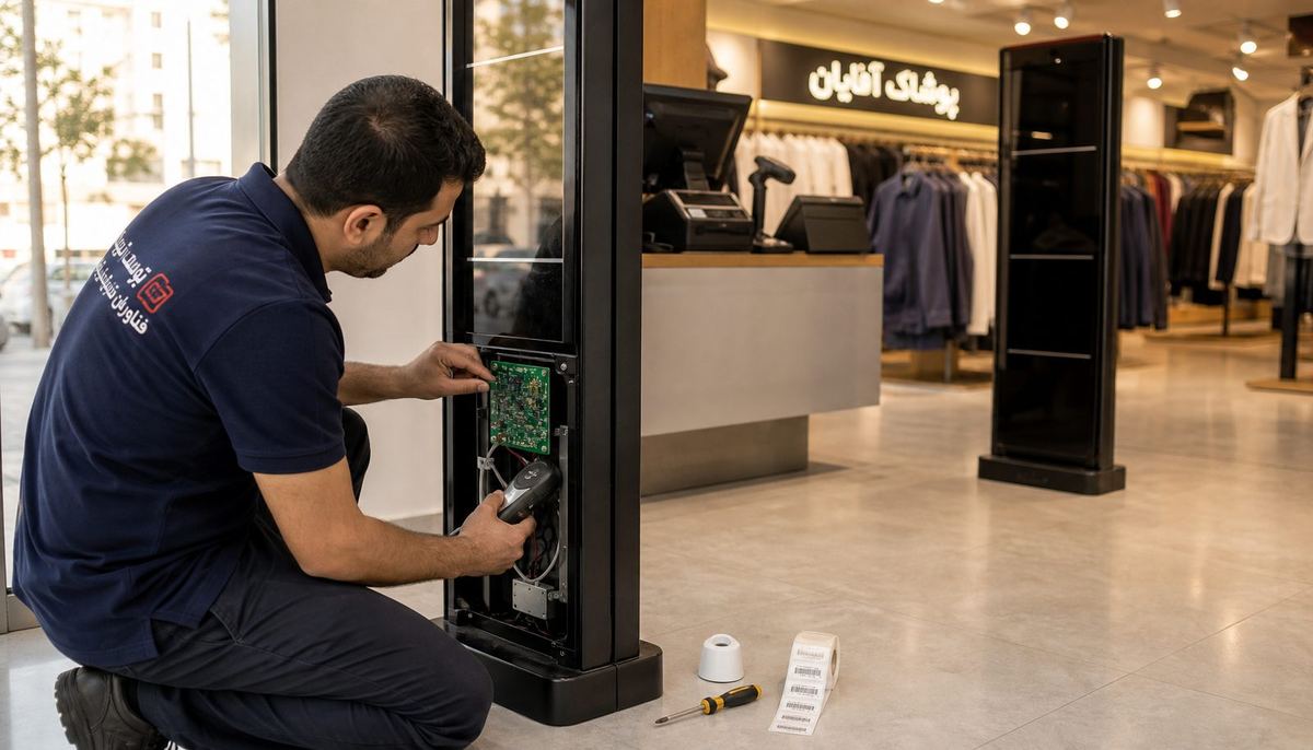 کالیبراسیون گیت دزدگیر فروشگاهی؛ راهنمای گامبهگام